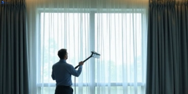 Commercial drapes cleaning service lake-gardens-vic hotels offices